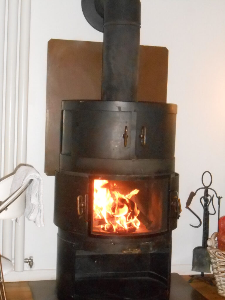 Ofen, um es sich gemütlich zu machen