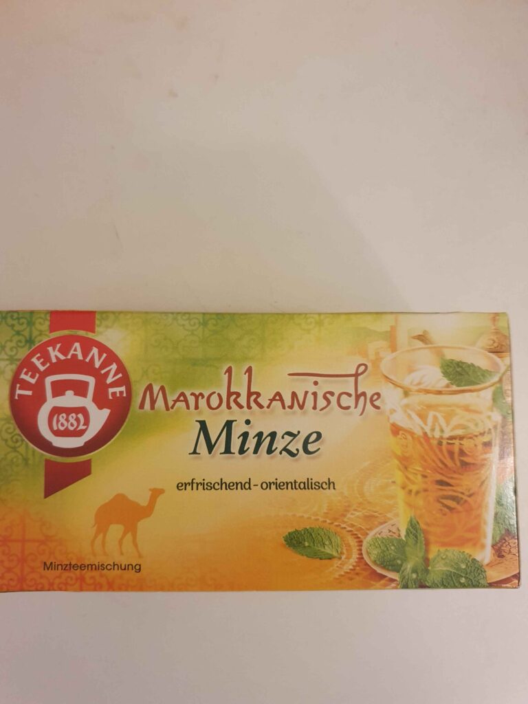 Marokkanische Minze als Beispiel für einen meiner hygge Tees